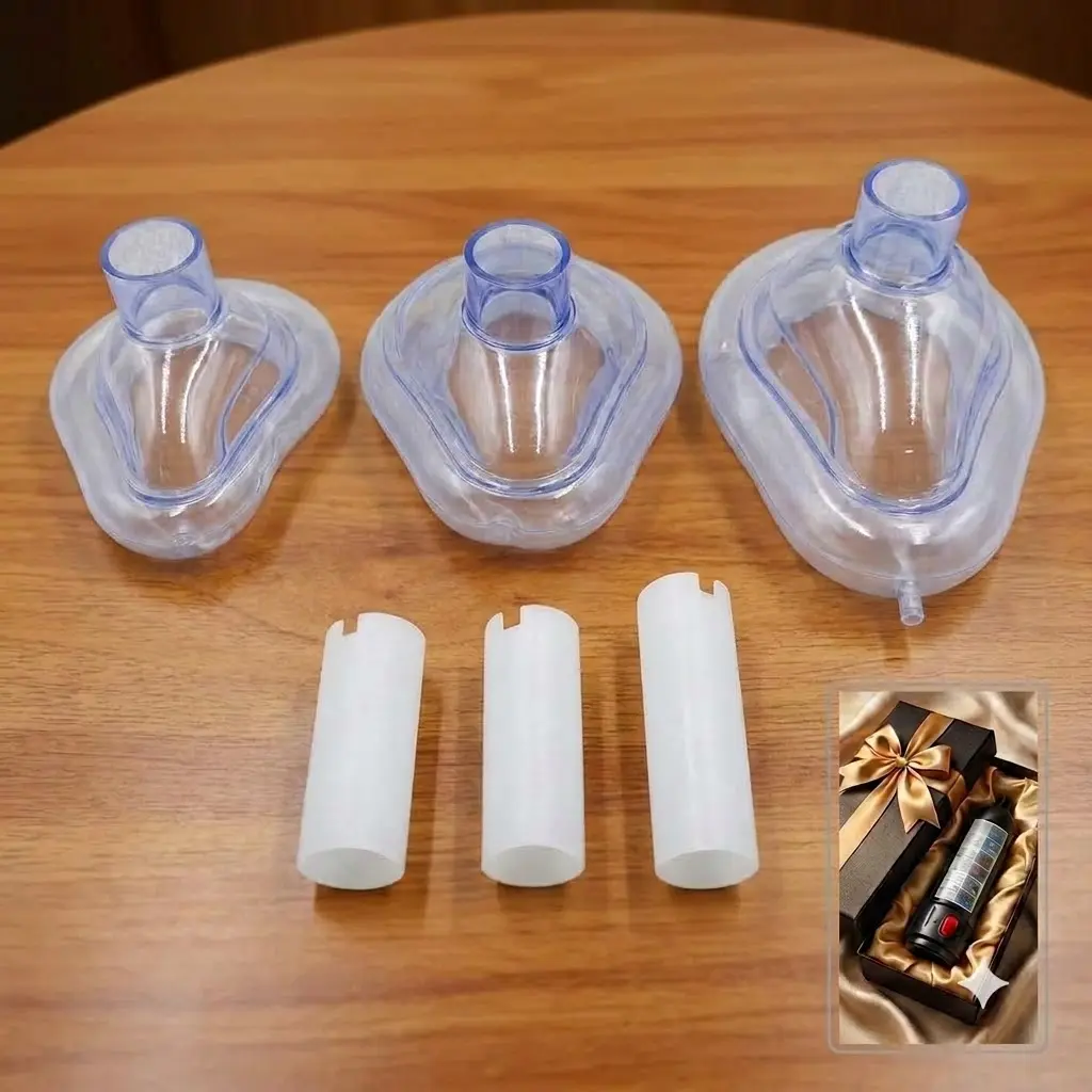 Support Device Accessory Kit – 3 Mask Sizes, The product shown in the picture is given as a gift.