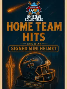 Signed Mini-Helmet 1-Box Authentic
