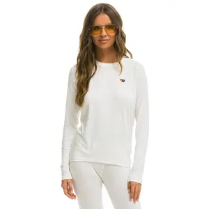 MICRO MODAL BASE LAYER TOP - VINTAGE WHITE