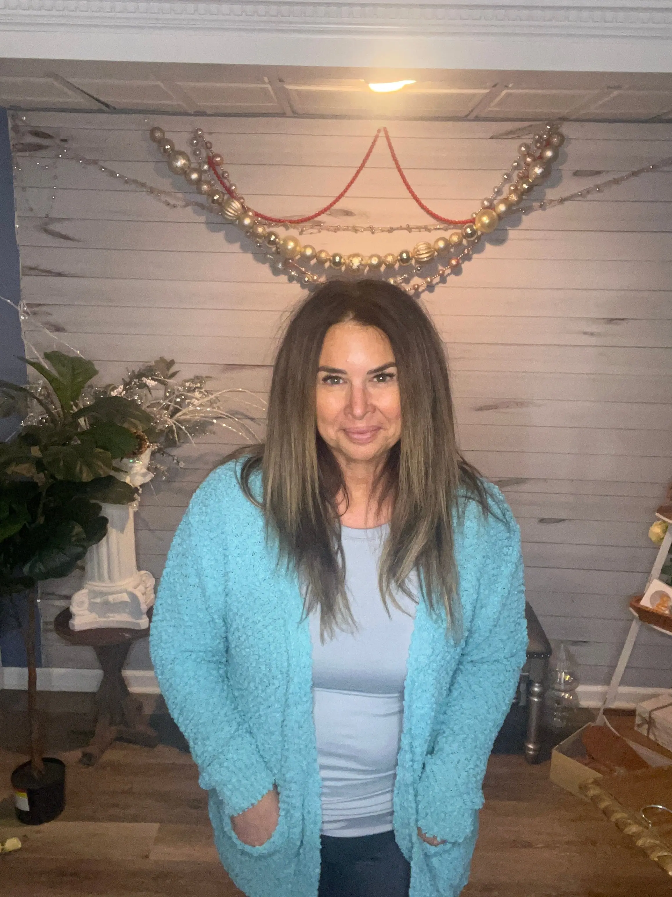 Zenana Popcorn Sweater