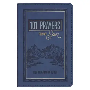 101 Prayers Book For My Son Faux Leather