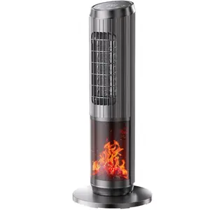 【Recs】DOLASO Space Heater, 1500W Portable Electric Heater with Thermostat, Remote, 3 Modes, Timer, Oscillating, Overheating & Tip-Over Protection, Fast Ceramic Heater for Bedroom Office Garage Indoor Use