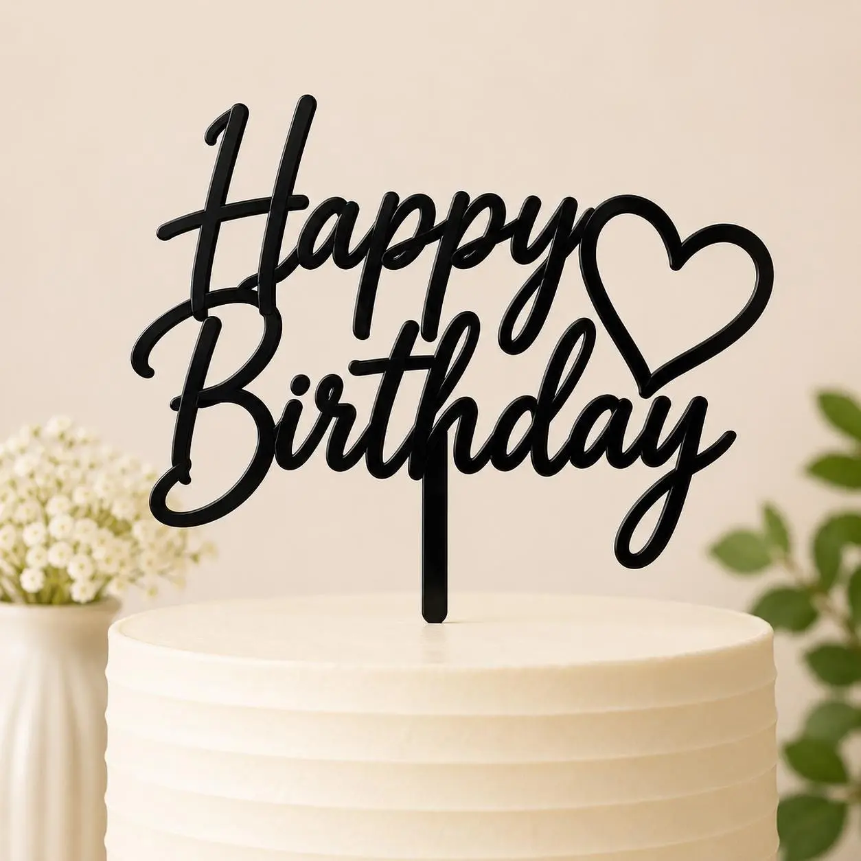 Custom Cake Toppers 100 Pc Set | Personalized 3D Printed Party Decor | Birthday, Wedding, Celebration