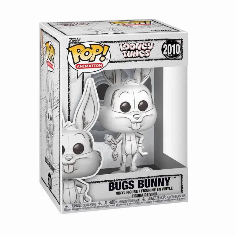Funko Looney Tunes Bugs Bunny #2010 Toy Figurine - Holiday Gift, Mix & Match, Pose Creation, Figurines & Miniatures Collectible