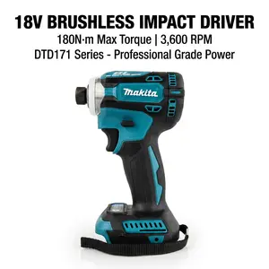 Makita DTD171 Brushlrill Featuring Adjustable Speed 、ofessional Electricians And Contractors screw removal gun lmpact wrench heavy ose Compact Set powertools are girls mak it apower on