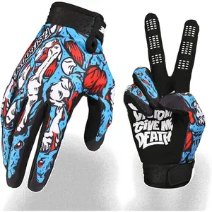 Skeleton-Paw  Gloves for Men&Women,Cycling Glove Breathable Dirtbike Glove for ATV MTB Motocross Racing