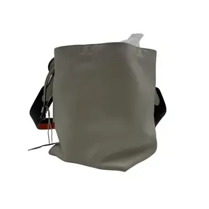 Pre-owned HERMÈS FRANCE Crossbody Bags H1 White Lico Bucket Bag H21510