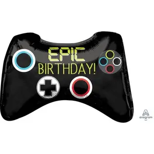 Epic Party Controller 28" Jumbo Mylar Balloon