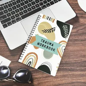 Trauma Emotional Healing Handbook with Worksheets, Coping Tools & Mindfulness Exercises, Mental Health Journal for Anxiety Ptsd Stress Management, Spiral Bound Planner