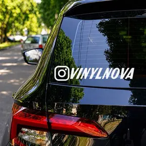 Custom Social Handle Vinyl ( Sticker, Decal, Vinyl)