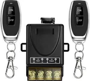 Remote  with 328 ft Long Range,DC 12V/24V/48V/72V Current Rating 30A,12v Remote Control  for All Kinds of DC Motors,Luminaire Controll etc