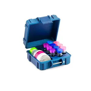 Mixed Vial Case | 10-Slot 3 ml Vial Case & 1 BAC Slot | Organizer for GLP-1, Peptides, Research