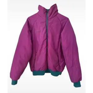 Vintage Reversible Columbia Radial Sleeve Teal Purple Jacket Winter