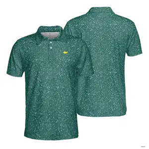 Masters Golf Polo Shirt 2024 PGA Performance Outdoors Shirt Printed Fan-made