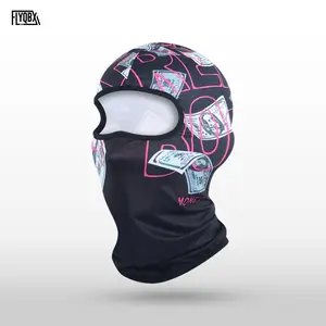Unisex Breathable Sun Protection Face Mask, Fashion Printed Balaclava Hat, Outdoor Sports Multifunctional Neck Gaiter, Running Hiking Fishing Skiing Cycling