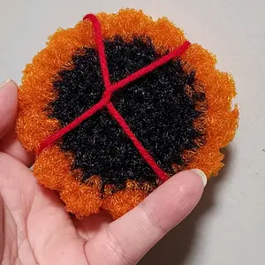 Sunflower sponge Scrubbie Crochet