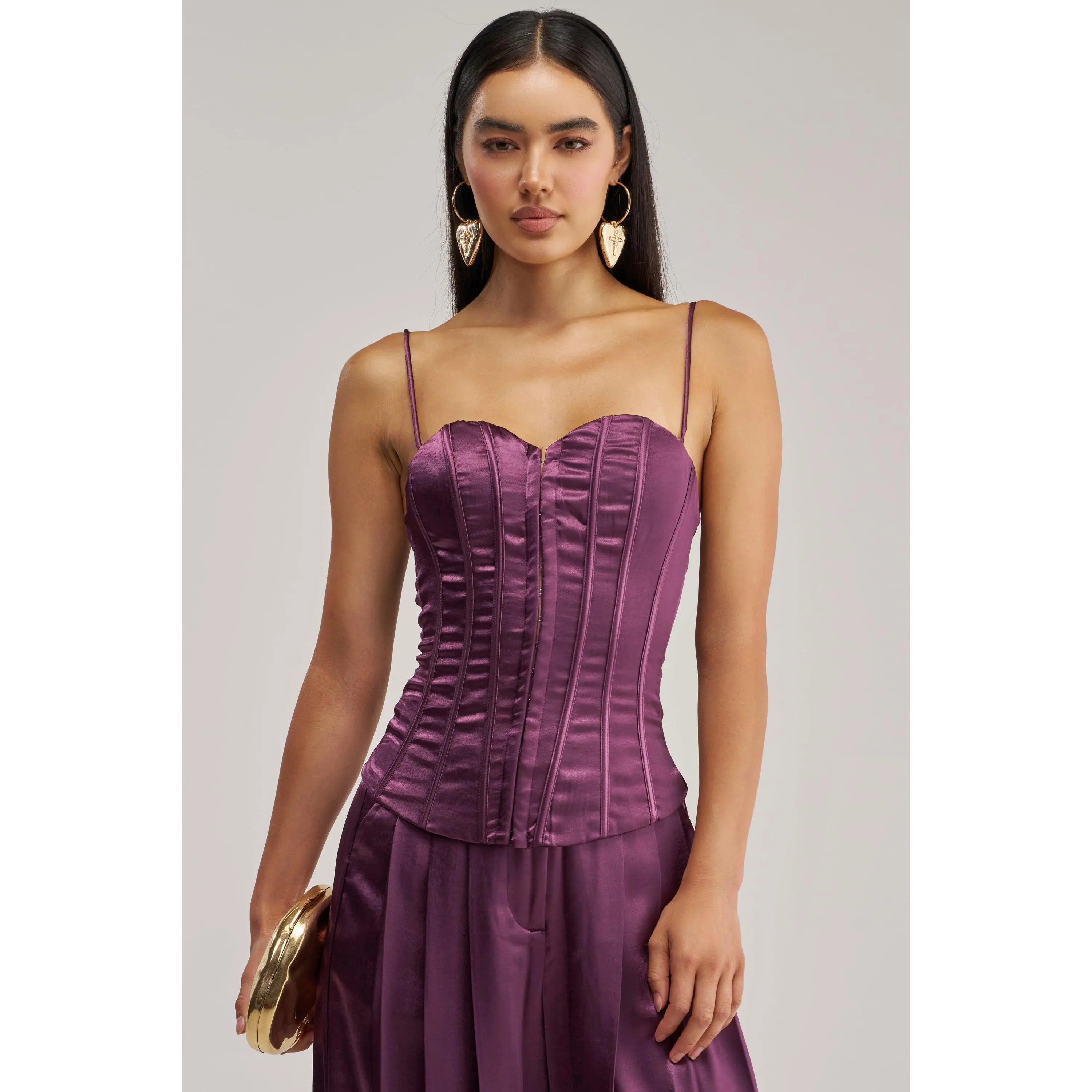 IN TOO DEEP SATIN CORSET