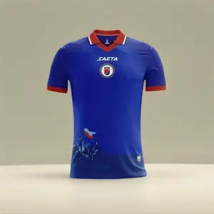 2026 Men's Haiti National Football Jersey – Men's Fan Edition Soccer Shirt, Short Sleeve Tee