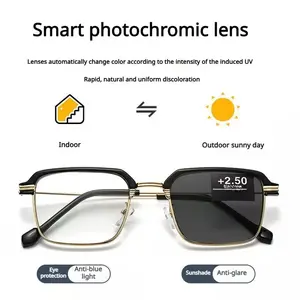 Frameless HD Zoom Glasses for Men Women Clear Vision Blue Light Protection Lightweight Unisex Frames All Day Comfort