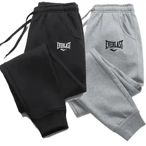 EVERLAST Printed Sporty Joggers for Men & Women, High-Quality Breathable Sweatpants for Running & Casual Wear, Style ZYWK003