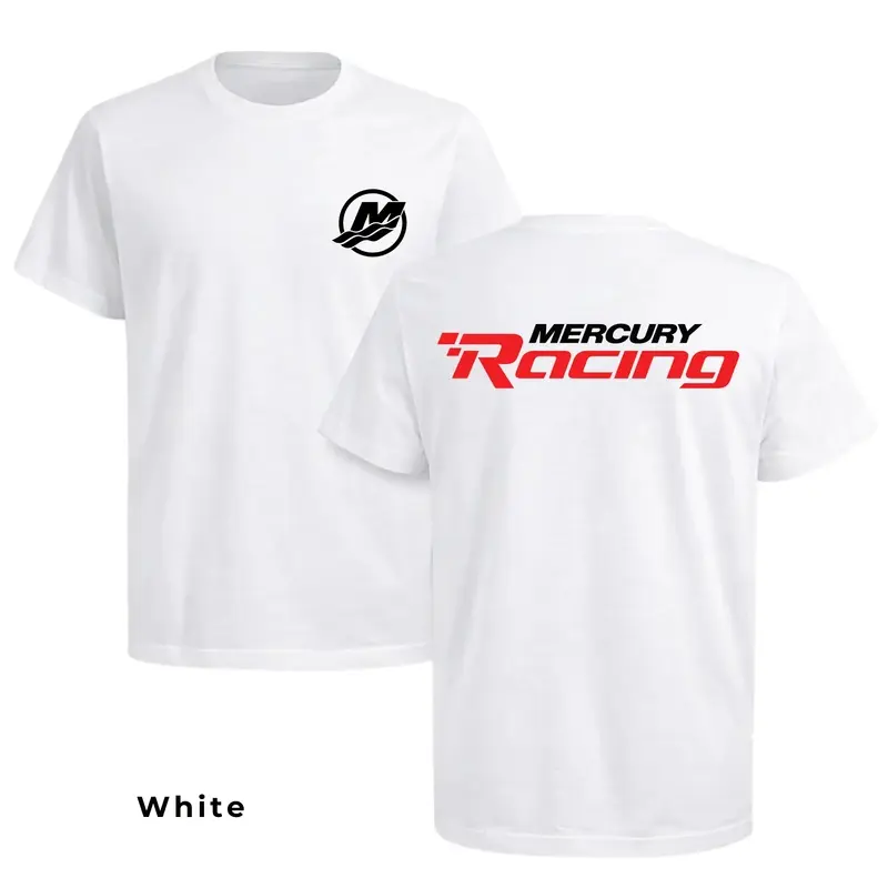 Mercury Racing Graphic T-Shirt, Motorsport Enthusiast Tee, Comfortable Cotton Blend, Car Lover's Apparel for Men & Women, Racing Gift Idea #   Cotton T-shirt #   Graphic T-shirt #   Men's T-shirt #   Casual Streetwear Top