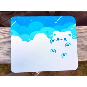 Cloud Kitty Mousepad