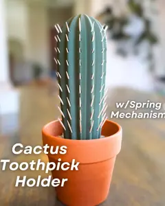Cactus Toothpick Holder