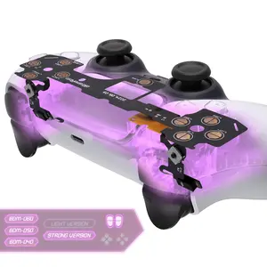 eXtremeRate Micro Switch - Tactile Clicky Hair Trigger Kit V2 for PS5 Controller BDM-040 050 060 Shoulder Buttons, Ergonomic Micro Switches L2R2 Tactile L1R1 Mouse Click for PS5 Controller