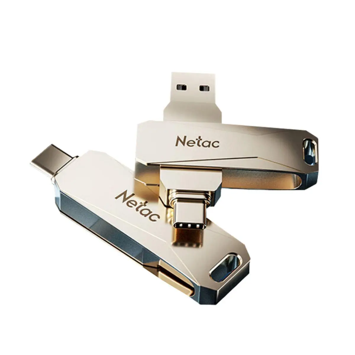 Netac U782C Dual Interface USB Flash Drive, Portable Dual-use USB Flash Drive, Computer Plug and Play USB Flash Drive, Efficient Office