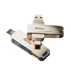 Netac U782C Dual Interface USB Flash Drive, Portable Dual-use USB Flash Drive, Computer Plug and Play USB Flash Drive, Efficient Office