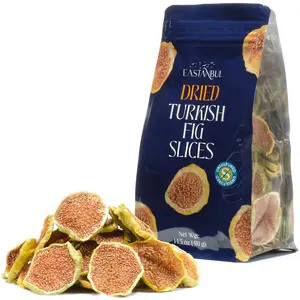 Eastanbul Turkish Dried Figs Slices, Sun Dried Fruit Chips, Vegan, 14.5oz