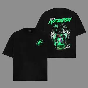 Allen Iverson Premium Cotton Shirt The Answer Fans, The Answer Shirt, Sixers Nation Fans, Philly Faithful Fans, Basketball Shirt, Game Day Fit