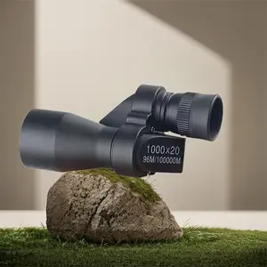 1000x20 High-magnification Telescopic Outdoor Corner Telescope, Lightweight & Portable Compact Mini Pocket Monocular Telescope for Hunting, Camping, Outdoor Adventure, Travel, Fishing, Bird Watching