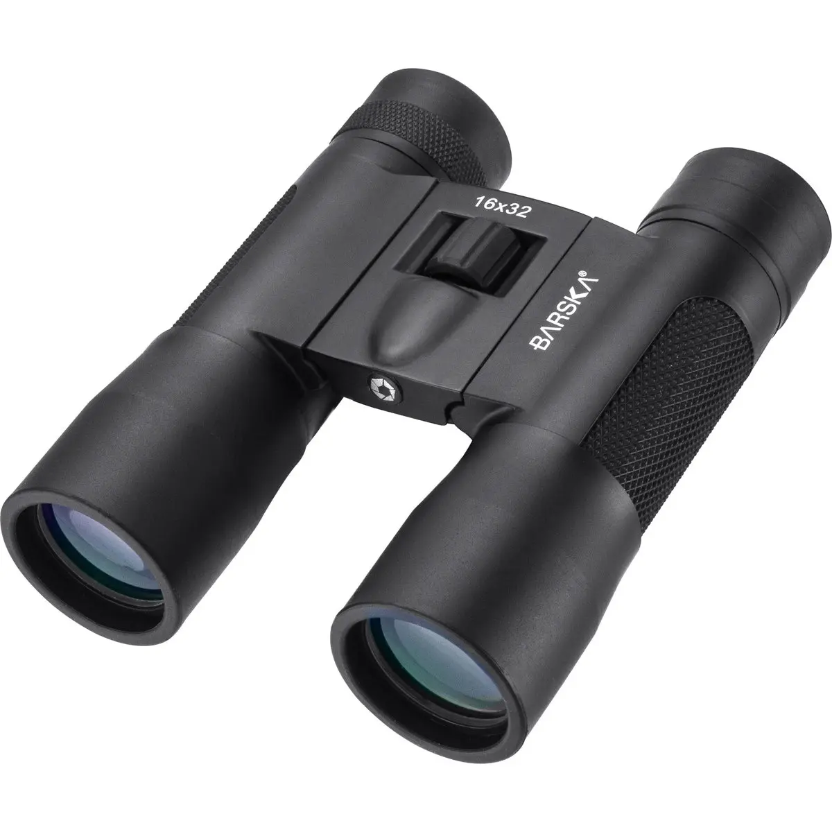 Barska 16x32 Lucid View Series Weather Resistant Roof Prism Binocular with 4.7 Degree Angle of View, Matte Black