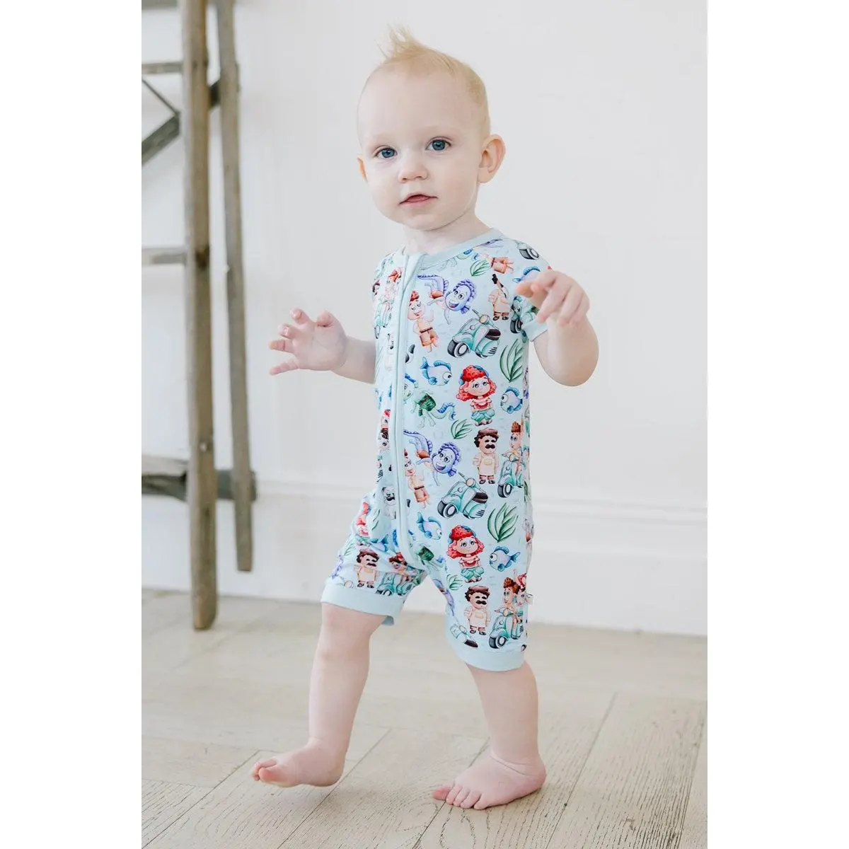 Sea Monsters Short Romper Sea Monsters Short Romper