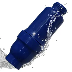 VF100 Portable Water Filtration System. Personal Emergency Gravity Water Filter for Camping, Hiking, Backpacking, Travel, and Outdoor Survival. Works with Bottle, Bag, Bucket, Faucet, or Hose