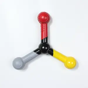 Reactive Catch Trainer - Ergonomic PU Foam Baseball & Basketball Speed Training Sports Equipment - 4-Color, 3-Pointed Design Improves Focus, Hand-Eye Coordination - App & Online Training Videos