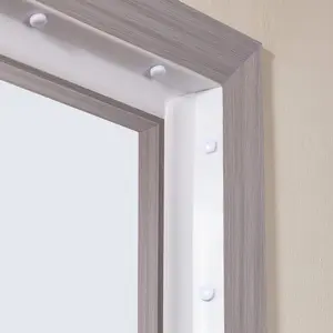 VEVOR Garage Door Threshold Seal Strip, 20 FT Universal Garage Door Floor Seal Strip with Adhesive, Garage Door Bottom Weatherproof Strip, Upgraded Thick PVC DIY Weather Stripping Replacement, BlackVEVOR Super Brand Day