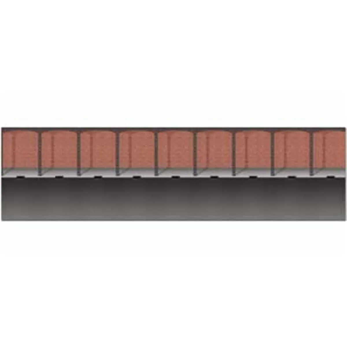 212 MAIN Mardi Gras Brick Wall and Street Backdrop Decor, 4x30 ft - Pack of 6