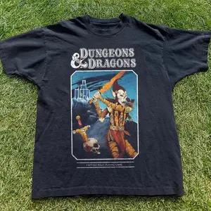 Gildan Men's and Women's T-shirt, Dungeons and Dragons tee, dnd, d&d tee, Y2k Unisex Graphic Tees Gothic Grunge Emo Scene Amity Affliction Style Clothes Menswear Womenswear Streetwear