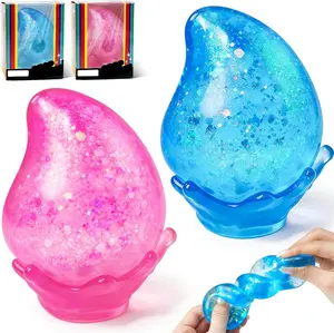 Dream Squishy Drop Squishy Stress Ball,Water Drop Fidget Stress Ball,Ice Squishys Stress Cube-Drop Malt Sugar Balls Sensory for Relief Anxiety,Squishy Fidgets,Birthday gifts for Kids
