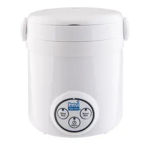 AROMA 3-Cup Mini Rice Cooker | Smart MRC-903D for 1-3 People | Compact 20.3cm Design | 1-Year Warranty