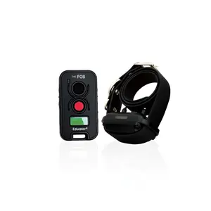 FOB Educator FE-580 Remote Training Collar by E-Collar Technologies | Big/Stubborn Dog Behavior Training Collar with 500-Yard Range, 1–100 Adjustable Stimulation Levels, Blunt & Rising Stimulation, Tone & Vibration - Perfect for Outdoor Use