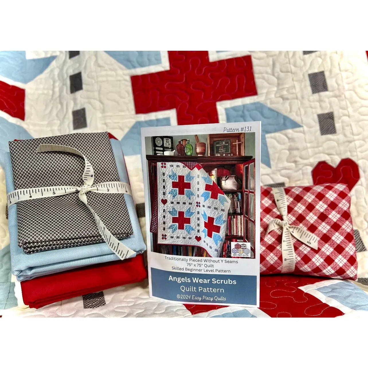 Angels Wear Scrubs Quilt Kit Angels Wear Scrubs Quilt Kit