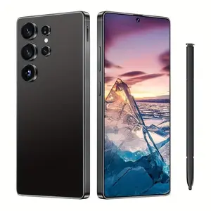 |EET S25 Ultra Unlocked 5G Smartphone, 12GB+512GB, 6800mAh Battery, Fast Charging Capability, Android 14 System, 108MP+48MP Camera, Face & Fingerprint Unlock | Dual SIM | Autofocus | Built-in Pen |