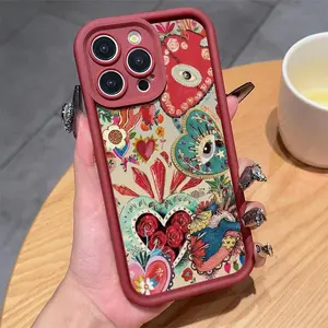 Phone Case, Anti-drop Cellphone Protective Case, Total Protective Shockproof Mobile Phone Cover for iPhone Aesthetic