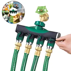 Garden Watering Faucet Joint – Adjustable Control Valve Switch for Easy Water Flow Control in Yards, Gardens & Outdoor Cleaning | Prevents Leaks & Saves Water