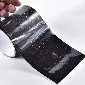 Waterproof Pipe Repair Tape (1 Roll), PVC Waterproof Tape, Strong Adhesive Tape for Bathroom & Kitchen, Waterproof Caulk Tape