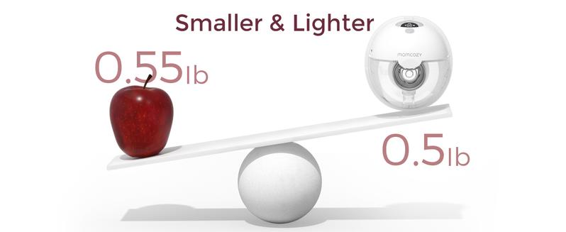 Momcozy Breast Pump Hands Free M5 & Momcozy Breast Milk Pitcher Pink 32oz