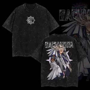 ToolHeaven GeeksRule4U Retro Tamsy Caines Gachiakuta Anime T-Shirt 100% Premium Cotton Relaxed Fit S-5XL Oversized Washed 230gsm American Made